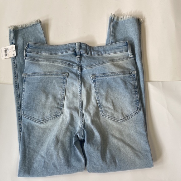 FREE PEOPLE x REVOLVE RAW HIGH RISE JEGGING HAVANNA BLUE NWT 30 - Picture 3 of 3